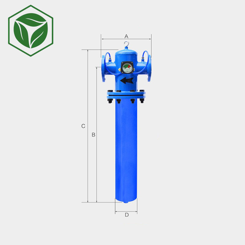 Flange filter